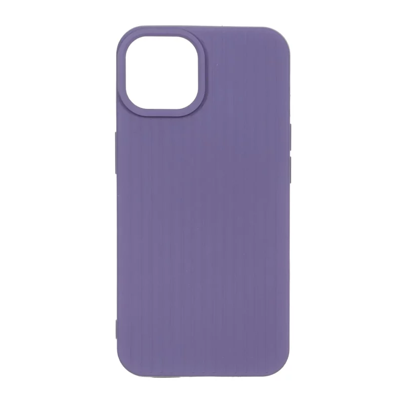 قاب Line Case طرح سیلیکون Apple iPhone 13 / iPhone 14 - بنفش - تصویر 2