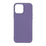 قاب Line Case طرح سیلیکون Apple iPhone 13 Pro Max - بنفش