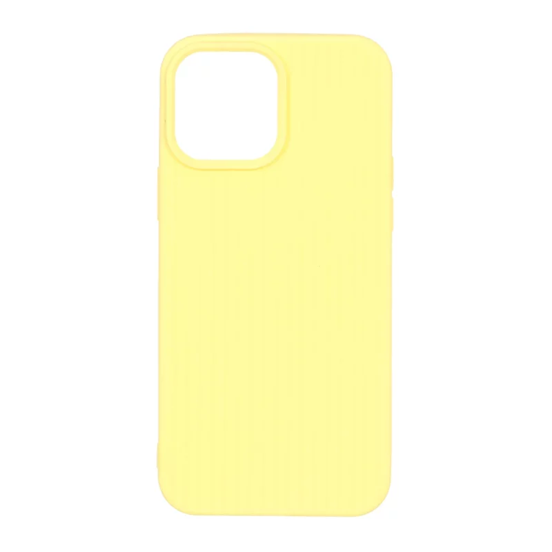 قاب Line Case طرح سیلیکون Apple iPhone 13 Pro Max - زرد - تصویر 2
