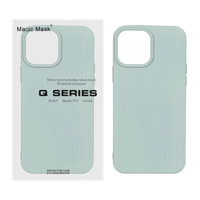 قاب Line Case طرح سیلیکون Apple iPhone 13 Pro Max - سبز (پک دار) - تصویر 2