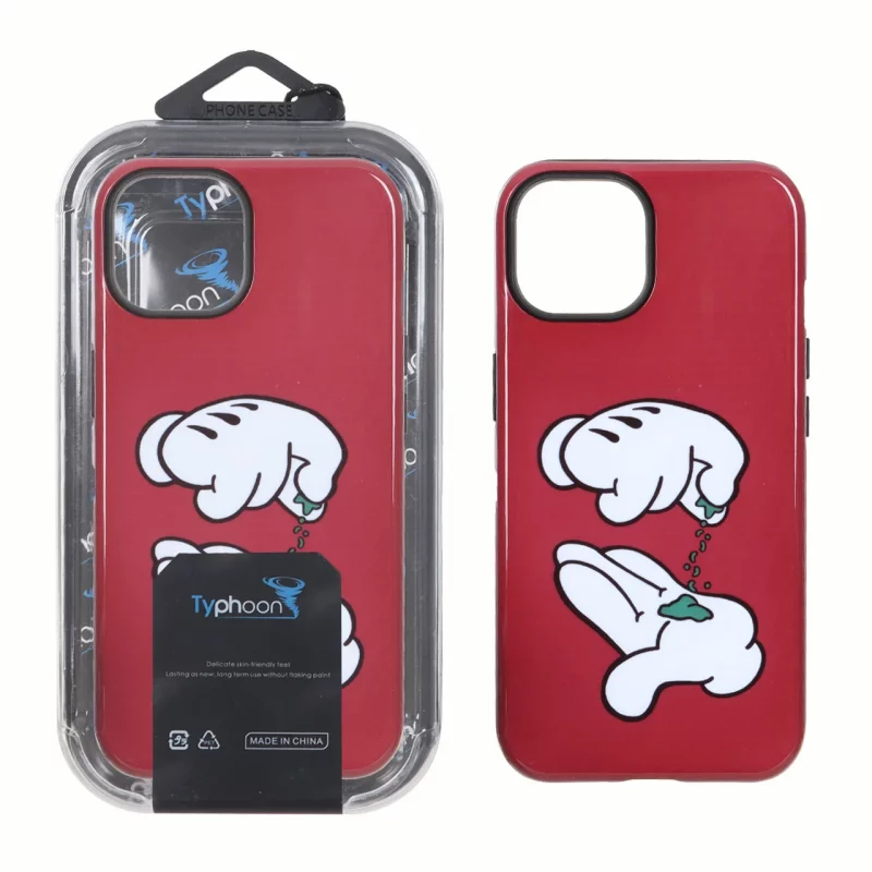 قاب Typhoon دو لایه طرح دار Apple iPhone 13 / iPhone 14 - کد 2 (پک دار) - تصویر 2
