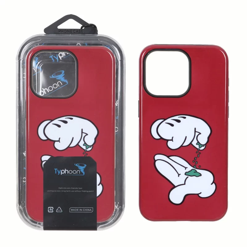 قاب Typhoon دو لایه طرح دار Apple iPhone 15 Pro Max - کد 30 (پک دار) - تصویر 2