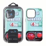 قاب Typhoon دو لایه طرح دار Apple iPhone 15 Pro Max - کد 36 (پک دار)