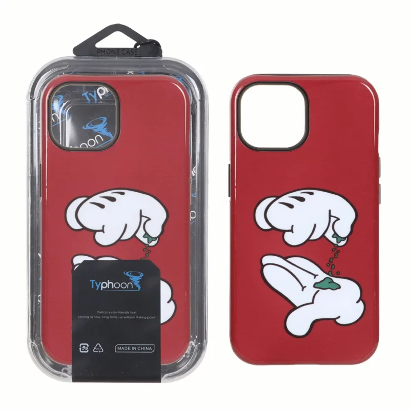 قاب Typhoon دو لایه طرح دار Apple iPhone 15 / iPhone 14 / iPhone 13 - کد 43 (پک دار) - تصویر 2