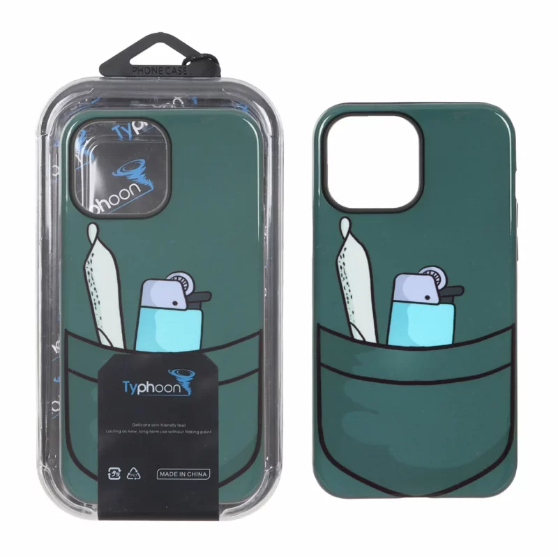 قاب Typhoon دو لایه طرح دار Apple iPhone 13 Pro Max - کد 69 (پک دار) - تصویر 2