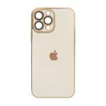 قاب My Case محافظ لنز گلس دار Apple iPhone 13 Pro Max - سفید