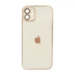 قاب My Case محافظ لنز گلس دار Apple iPhone 11 - سفید
