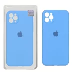 قاب سیلیکونی پاک کنی اورجینال Master Quality مدل Apple iPhone 11 Pro Max - آبی (پک دار)