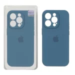 قاب سیلیکونی پاک کنی اورجینال Master Quality مدل Apple iPhone 14 Pro - سبز کله غازی (پک دار)