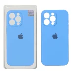 قاب سیلیکونی پاک کنی اورجینال Master Quality مدل Apple iPhone 15 Pro Max - آبی (پک دار)