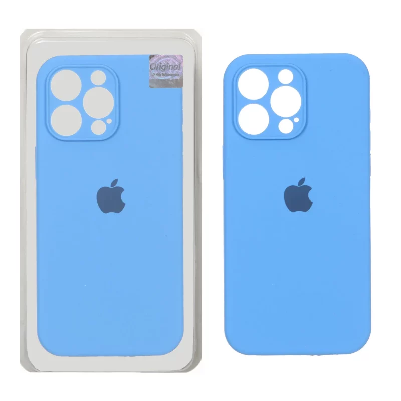 قاب سیلیکونی پاک کنی اورجینال Master Quality مدل Apple iPhone 15 Pro Max - آبی (پک دار) - تصویر 2