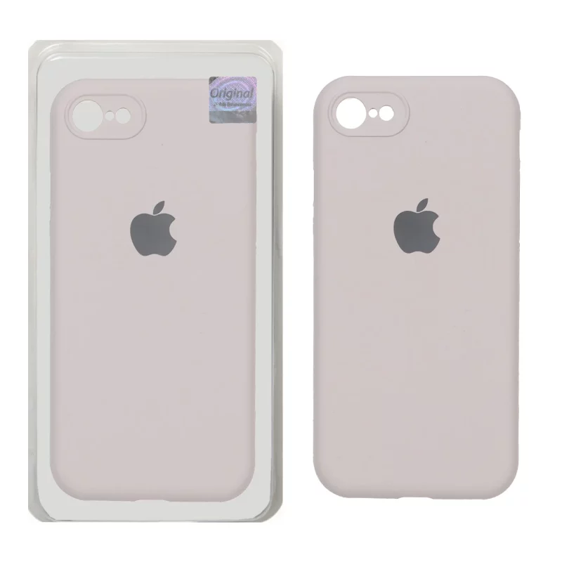 قاب سیلیکونی پاک کنی اورجینال Master Quality مدل Apple iPhone 7 / iPhone 8 / iPhone SE (2020) - خاکی (پک دار) - تصویر 2