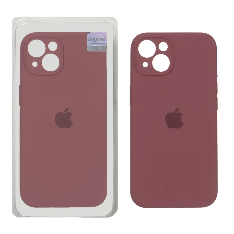 قاب سیلیکونی پاک کنی اورجینال Master Quality مدل Apple iPhone 13 / iPhone 14 - بنفش کد 1 (پک دار) - تصویر 2