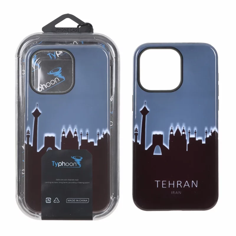 قاب Typhoon دو لایه طرح دار Apple iPhone 15 Pro Max - کد 80 (پک دار) - تصویر 2