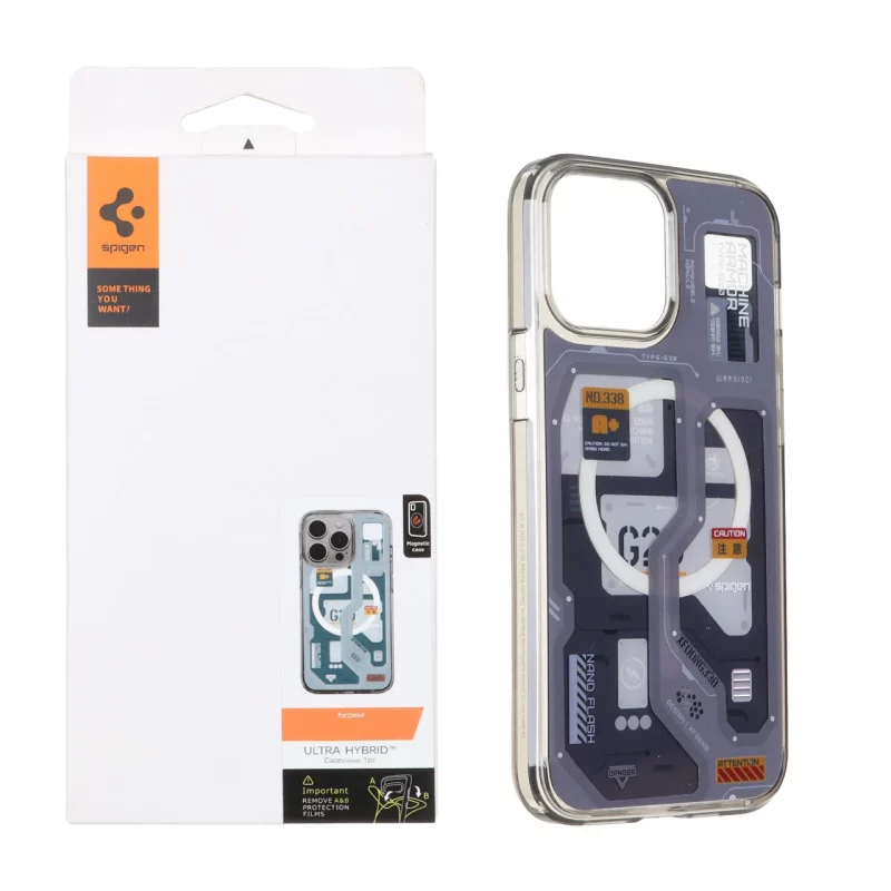 قاب اورجینال Spigen طرح تکنولوژی G20 MagSafe مدل Apple iPhone 14 Pro Max - کد 9 (پک دار) - تصویر 2