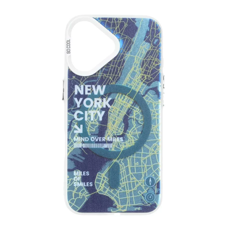 قاب SO COOL طرح مگ سیف NewYork مدل Apple iPhone 17 - تصویر 2