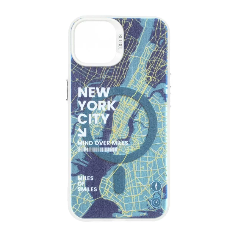 قاب SO COOL طرح مگ سیف NewYork مدل Apple iPhone 13 / iPhone 14 - تصویر 2