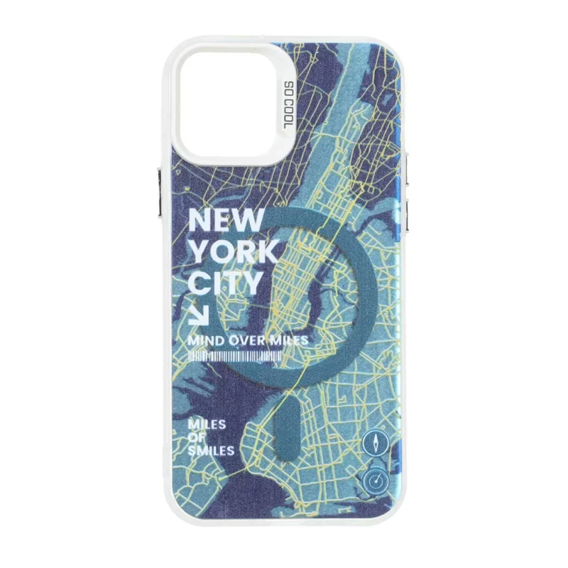 قاب SO COOL طرح مگ سیف NewYork مدل Apple iPhone 12 Pro / iPhone 12 - تصویر 2