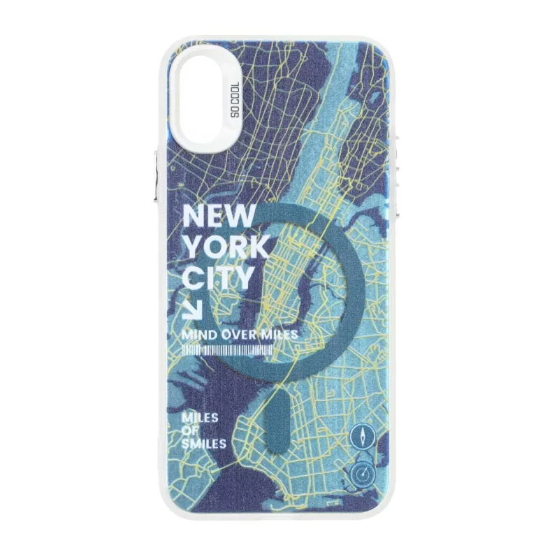 قاب SO COOL طرح مگ سیف NewYork مدل Apple iPhone X / iPhone XS - تصویر 2