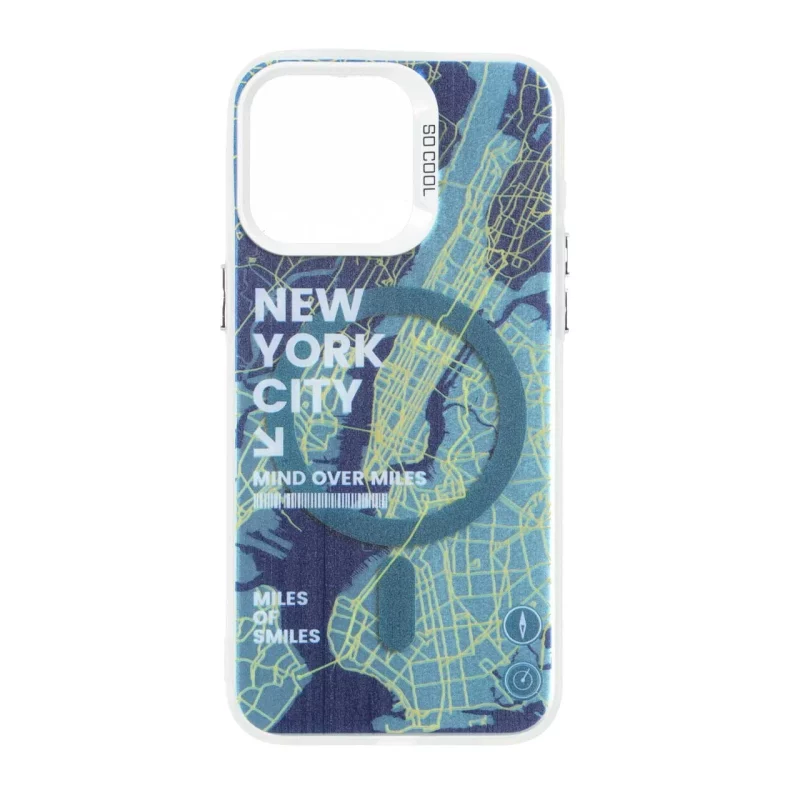 قاب SO COOL طرح مگ سیف NewYork مدل Apple iPhone 15 Pro Max - تصویر 2