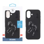 قاب چرمی Santa Barbara Polo مدل Apple iPhone 16 - طرح 303 (پک دار)