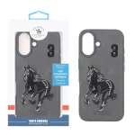قاب چرمی Santa Barbara Polo مدل Apple iPhone 16 - طرح 304 (پک دار)