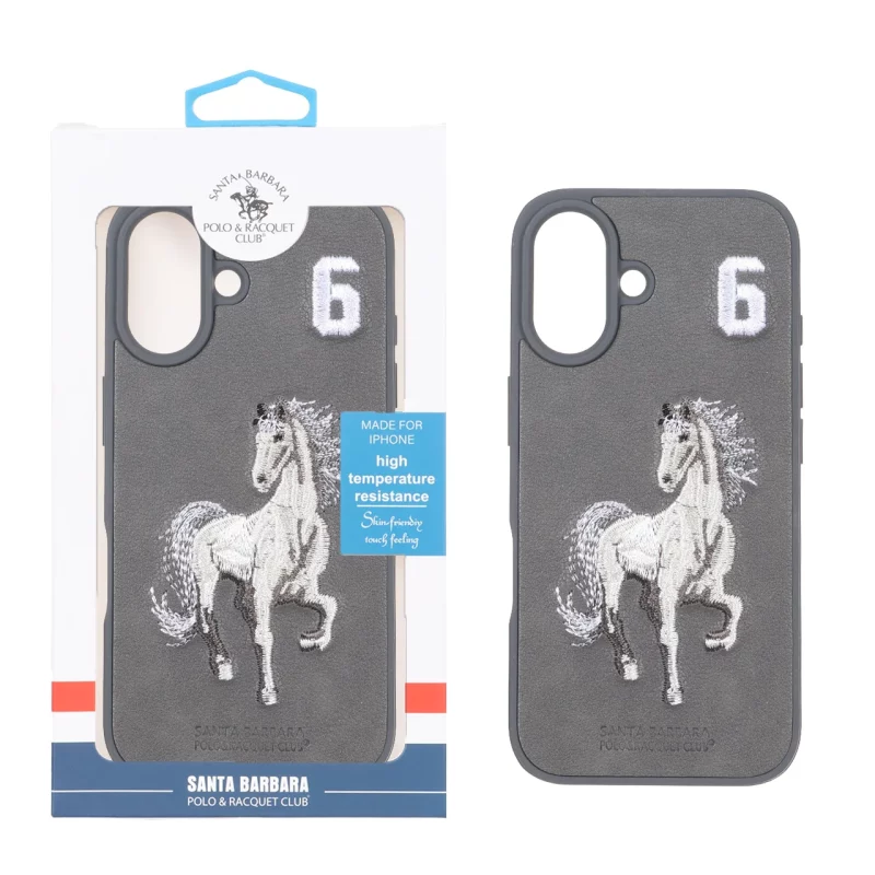 قاب چرمی Santa Barbara Polo مدل Apple iPhone 16 - طرح 306 (پک دار) - تصویر 2