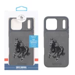 قاب چرمی Santa Barbara Polo مدل Apple iPhone 17 Pro Max - طرح 317 (پک دار)