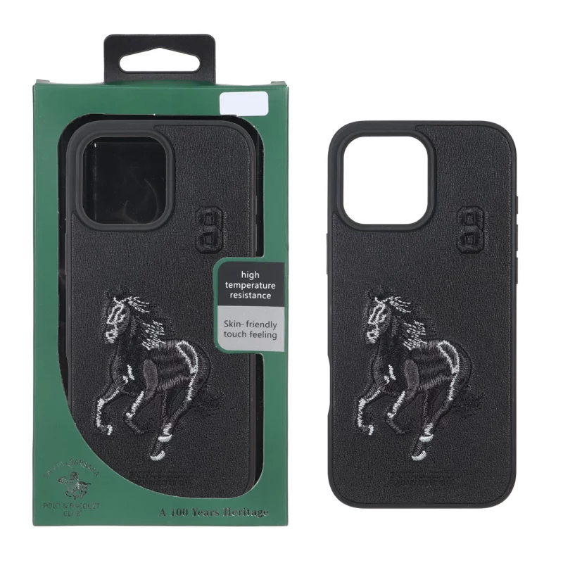 قاب چرمی Santa Barbara Polo مدل Apple iPhone 16 Pro Max - طرح 324 (پک دار) - تصویر 2