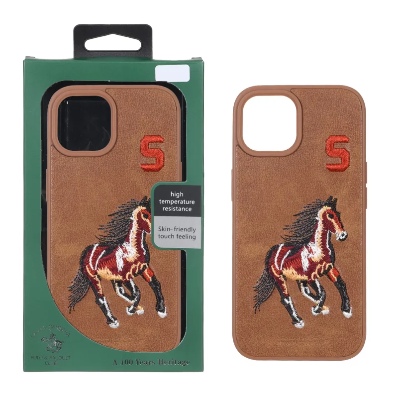 قاب چرمی Santa Barbara Polo مدل Apple iPhone 15 / iPhone 14 / iPhone 13 - طرح 325 (پک دار) - تصویر 2