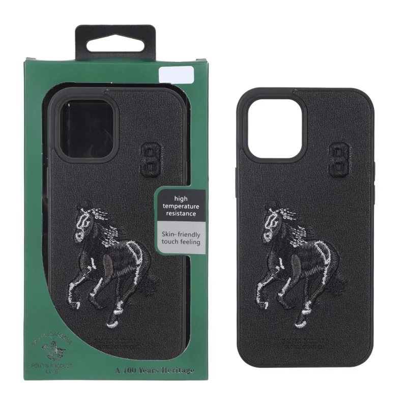 قاب چرمی Santa Barbara Polo مدل Apple iPhone 12 Pro Max - طرح 326 (پک دار) - تصویر 2
