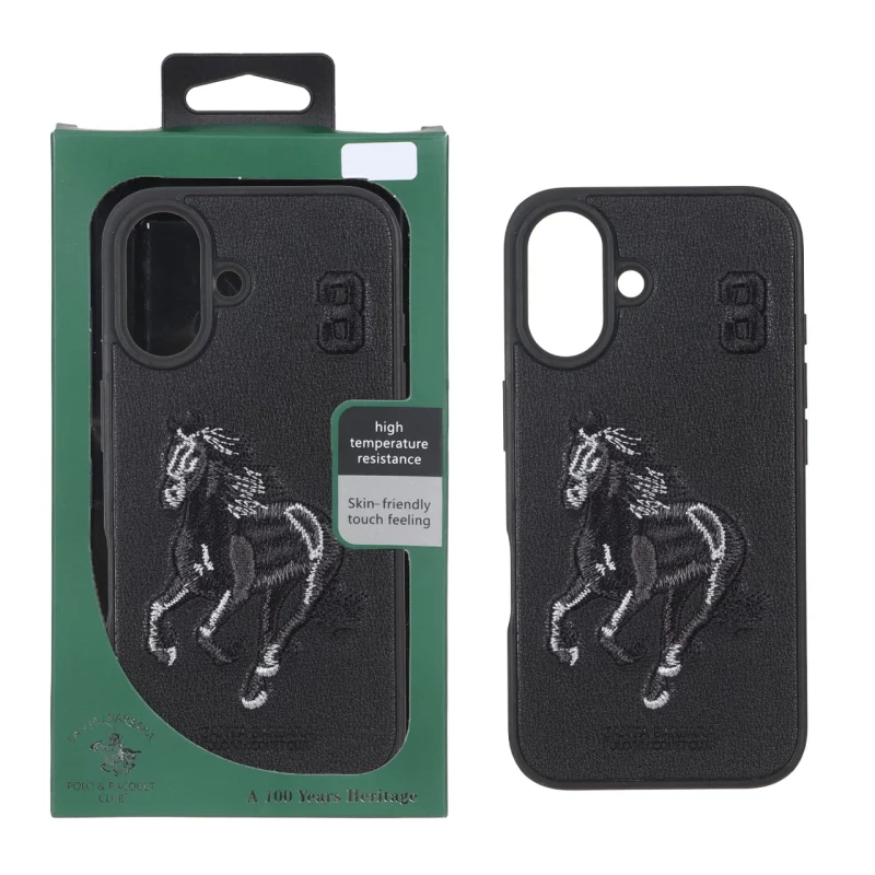 قاب چرمی Santa Barbara Polo مدل Apple iPhone 16 - طرح 327 (پک دار) - تصویر 2