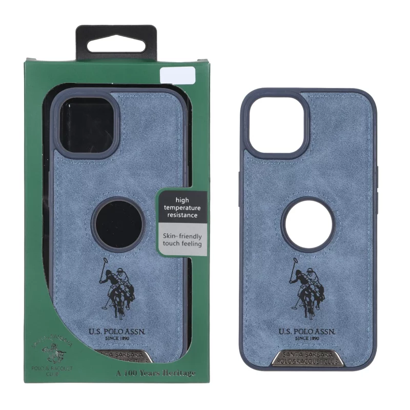 قاب اورجینال US Polo Assn جیر Apple iPhone 13 / iPhone 14 - آبی (پک دار) - تصویر 2
