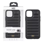 قاب اورجینال HDD چرم پافری طرح دوخت Apple iPhone 11 Pro - مشکی (پک دار)