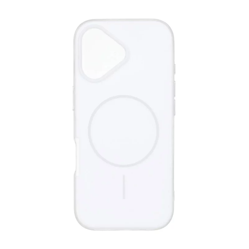 قاب دو لایه مات طرح مگ سیف Apple iPhone 17 - سفید - تصویر 2