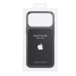 قاب اورجینال Clear Case شفاف MagSafe آی سی دار Apple iPhone 17 Pro Max - مشکی (پک دار)