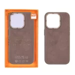 قاب اورجینال HDD محافظ لنز متال Apple iPhone 15 Pro - طوسی (پک دار)