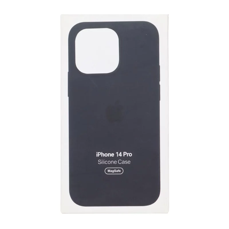 قاب اورجینال درجه یک Silicone Case پاک کنی Magsafe مدل Apple iPhone 14 Pro - مشکی (پک دار) - تصویر 2