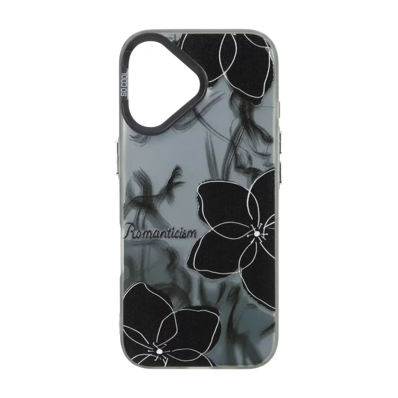 قاب SO COOL بلک لنز دکمه کروم طرح دار Apple iPhone 16 - طرح 26 - تصویر 2