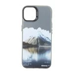 قاب SO COOL بلک لنز دکمه کروم طرح دار Apple iPhone 13 / iPhone 14 - طرح 116