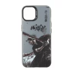 قاب SO COOL بلک لنز دکمه کروم طرح دار Apple iPhone 13 / iPhone 14 - طرح 118