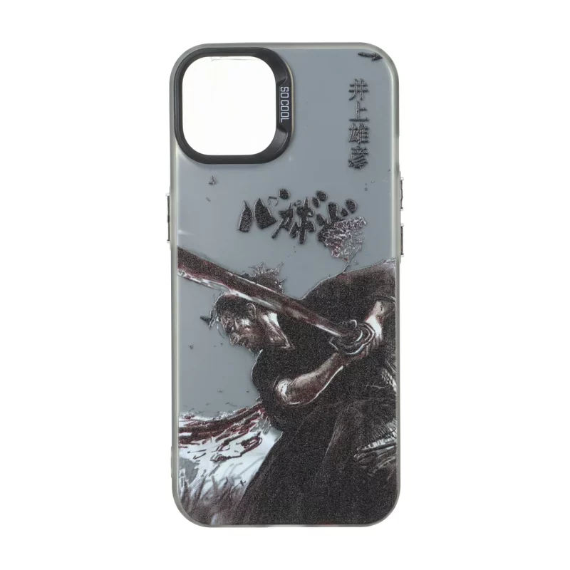 قاب SO COOL بلک لنز دکمه کروم طرح دار Apple iPhone 13 / iPhone 14 - طرح 118 - تصویر 2