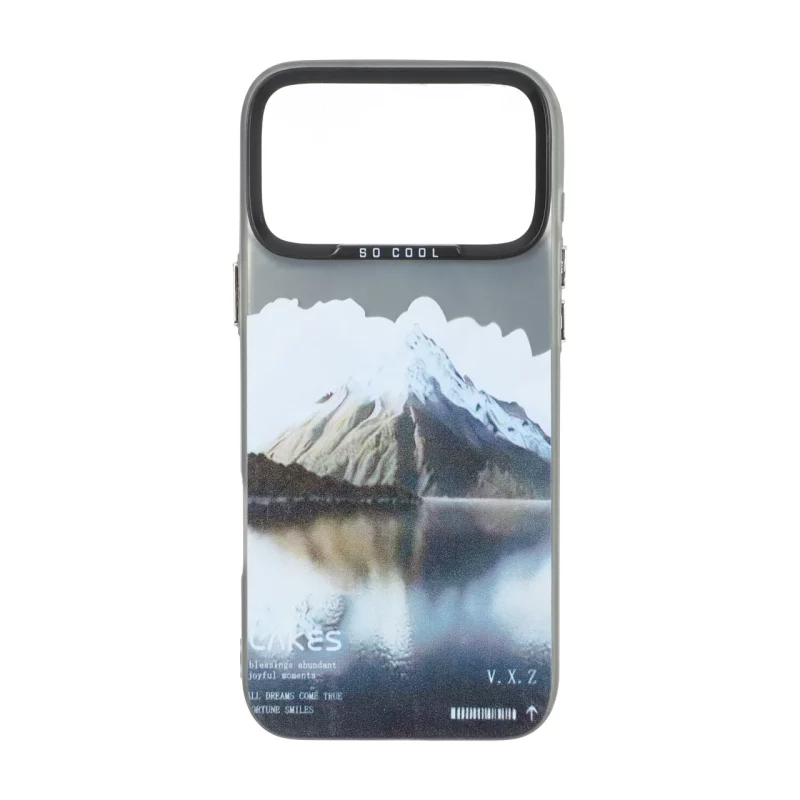 قاب SO COOL بلک لنز دکمه کروم طرح دار Apple iPhone 17 Pro Max - طرح 235 - تصویر 2