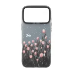قاب SO COOL بلک لنز دکمه کروم طرح دار Apple iPhone 17 Pro Max - طرح 238