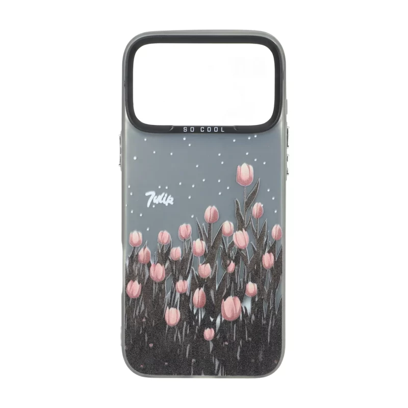 قاب SO COOL بلک لنز دکمه کروم طرح دار Apple iPhone 17 Pro Max - طرح 238 - تصویر 2