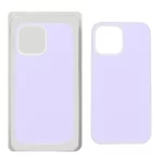 قاب سیلیکونی پاستیلی Apple iPhone 13 Pro Max - یاسی (پک دار)