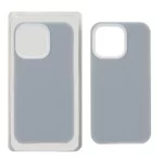 قاب سیلیکونی پاستیلی Apple iPhone 15 Pro Max - خاکستری (پک دار)