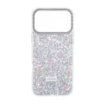 قاب Ice دور لنز کروم طرح نگین Apple iPhone 17 Pro Max - کد 3