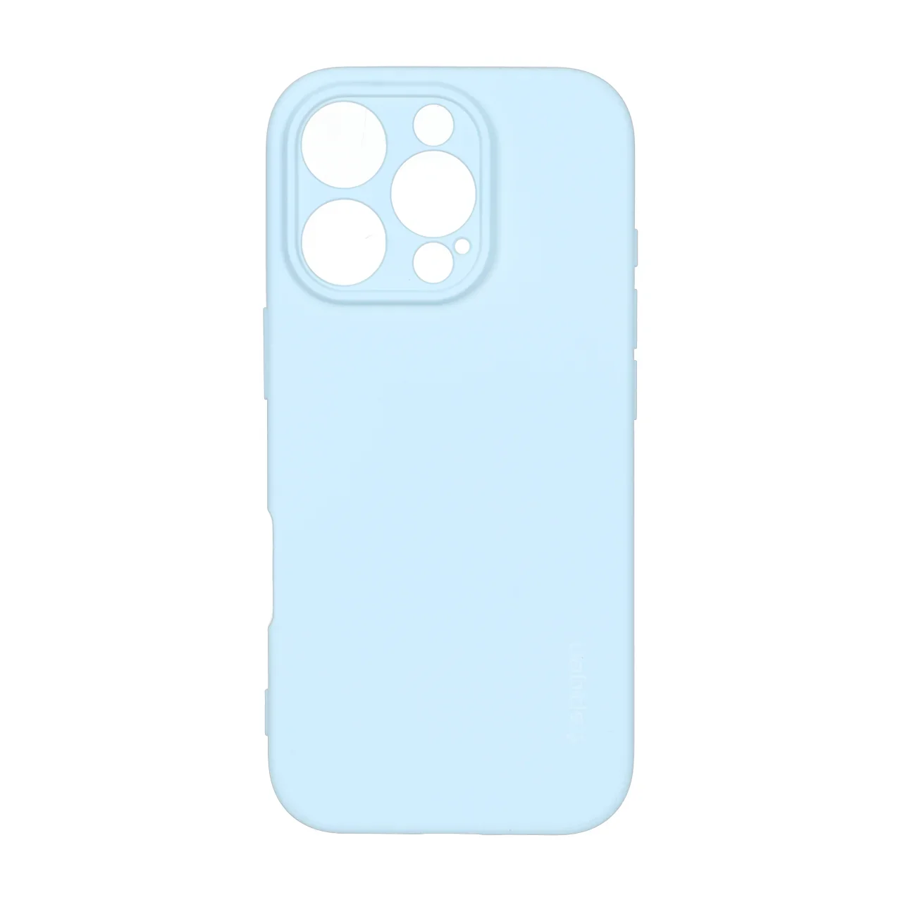19136-1721734-1 قاب سیلیکونی Spigen محافظ لنزدار Apple iPhone 16 Pro - آبی روشن - تصویر 1