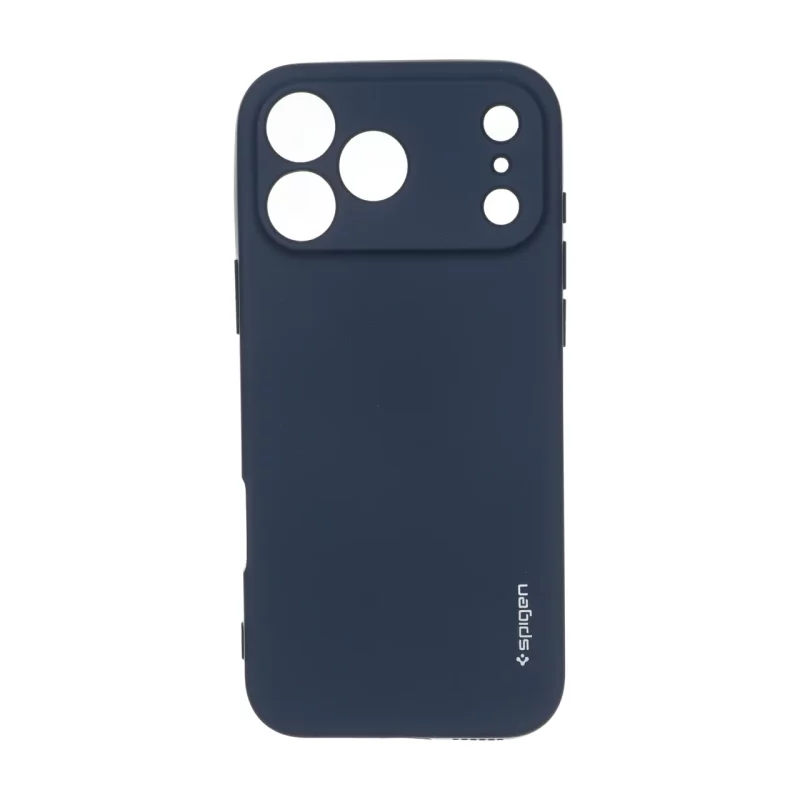 قاب سیلیکونی Spigen محافظ لنزدار Apple iPhone 17 Pro Max - سرمه ای - تصویر 2